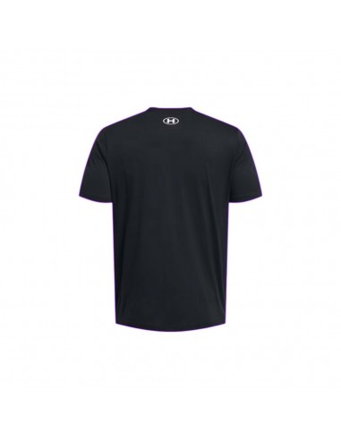 Camiseta negra Under Aemour negra hombre