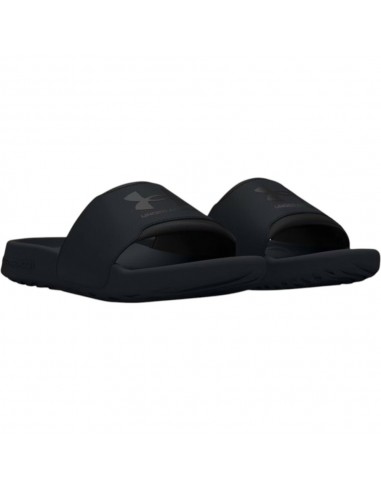 Chanclas negras Under Armour negras JR