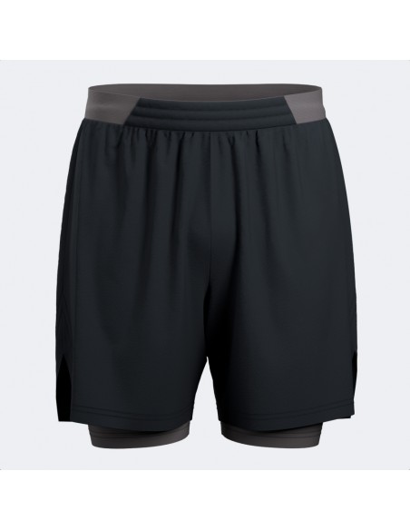 Pantalon corto negro Joma negro hombre
