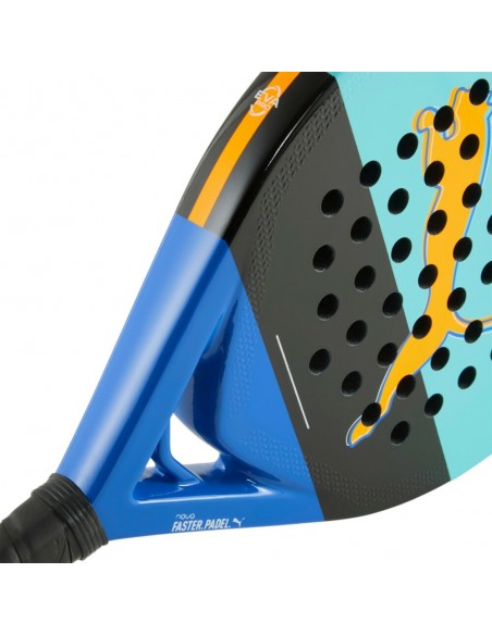 Pala Padel Puma-NOVA PADEL COURT-049050-01-AZUL UNISEX
