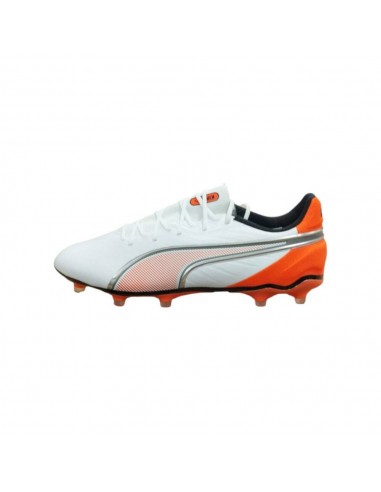 Bota futbol blanca Puma blanca hombre