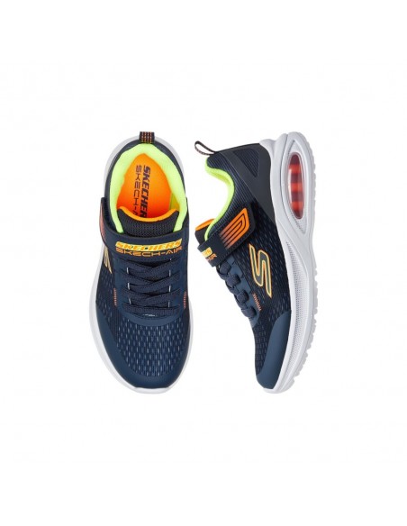 Zapatilla de Training para UNISEX JUNIOR SKECHERS MICROSPEC MAX ADVANCE-SQUAD-P