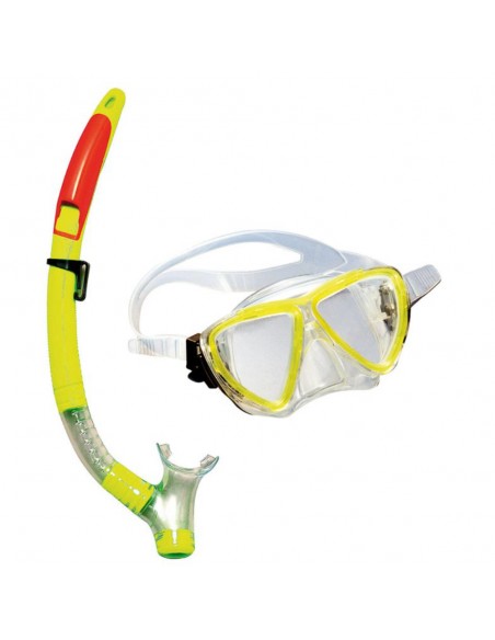 MASCARA Y TUBO DE SNORKEL JUNIOR  MOSCONI PAPUA