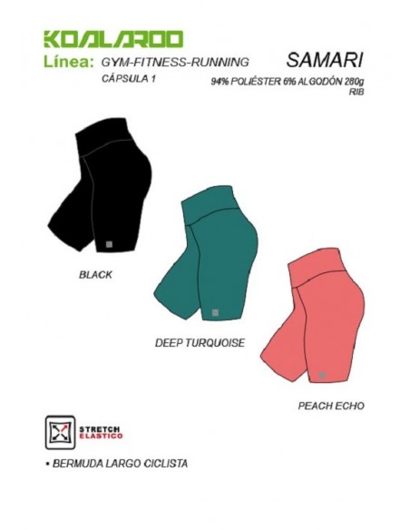 MALLA CORTA MUJER KOALAROO SAMARI