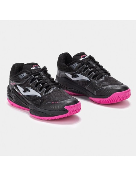 Zapatilla para Tenis y Pádel para MUJER JOMA SLAM LADY 2401 black TSLALW24010M