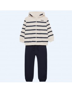 CONJUNTO NIÑO STREET MONKEY MARINO