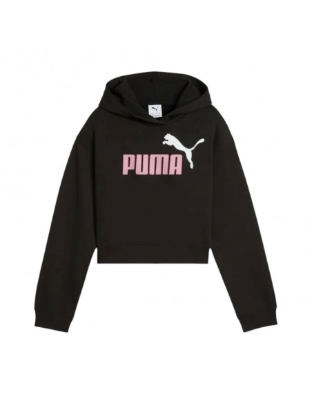 Sudadera negra PUMA ESS 2 COLOR Nº 1 LOGO HOODIE black 690717-51