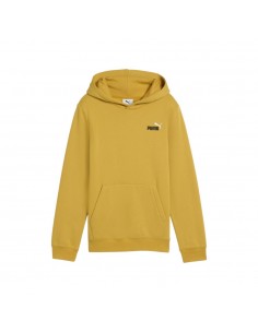 SUDADERA mostaza PUMA ESS 2 COLOR logo hoodie 685825-62