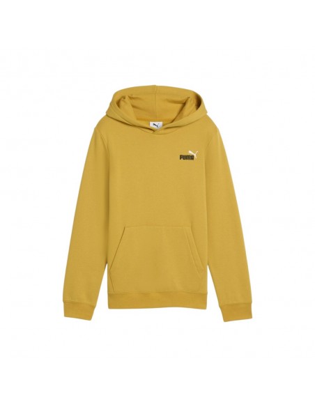SUDADERA mostaza PUMA ESS 2 COLOR logo hoodie 685825-62