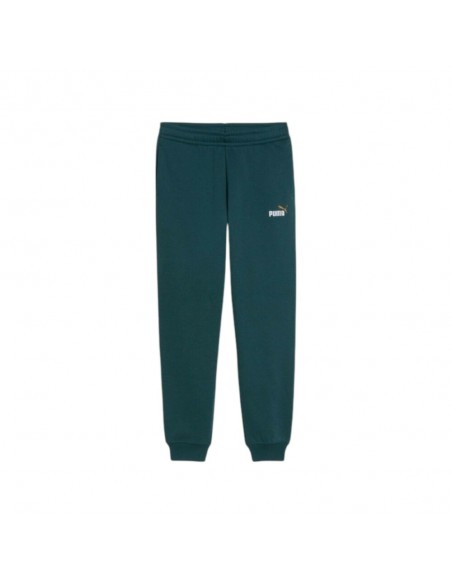 Pantalón chandal verde PUMA ESS 2 COLOR logo sweetpants 685824-75