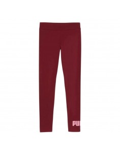 Malla larga granate PUMA ESS 2 COLOR logo leggins nuby...