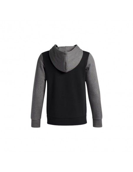 Sudadera negra Under Armour negra JR