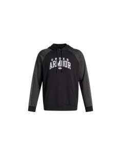 Sudadera negra Under Armour negra hombre