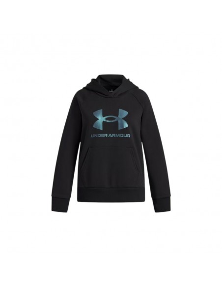Sudadera negra Under Armour negra niña