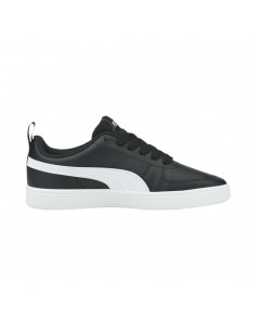 Zapatilla negra Puma Rickie Jr-NEGRO-BLANCO 384311-11