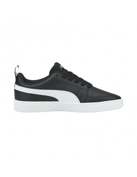 Zapatilla negra Puma Rickie Jr-NEGRO-BLANCO 384311-11