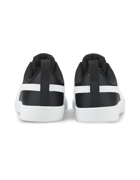 Zapatilla negra Puma Rickie Jr-NEGRO-BLANCO 384311-11
