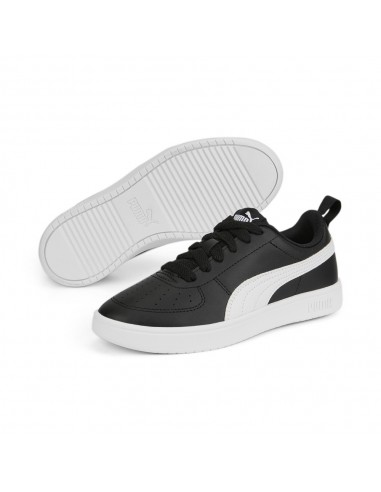Zapatilla negra Puma Rickie Jr-NEGRO-BLANCO...