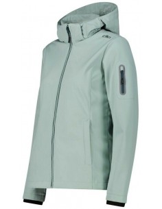 SOFTSHELL CMP MUJER ZIP HOOD