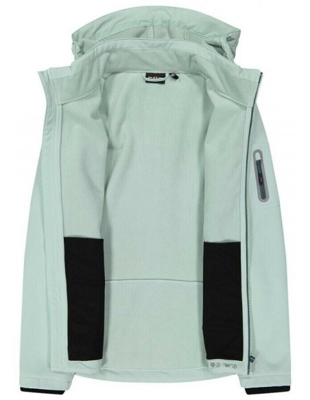 SOFTSHELL CMP MUJER ZIP HOOD