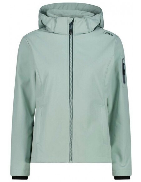 SOFTSHELL CMP MUJER ZIP HOOD