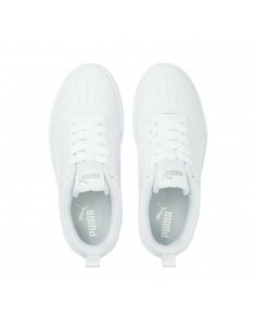 Zapatilla blanca PUMA- Rickie Jr-01 white 384311-01 2