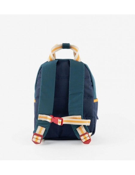 MOCHILA NIÑO VICTORIA NYLON COMBINADA