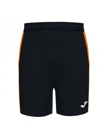 JOMA-SHORT MAXI NEGRO NARANJA