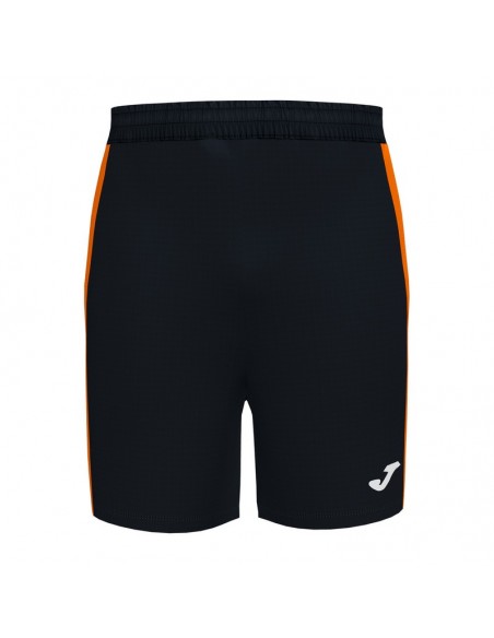 JOMA-SHORT MAXI NEGRO NARANJA