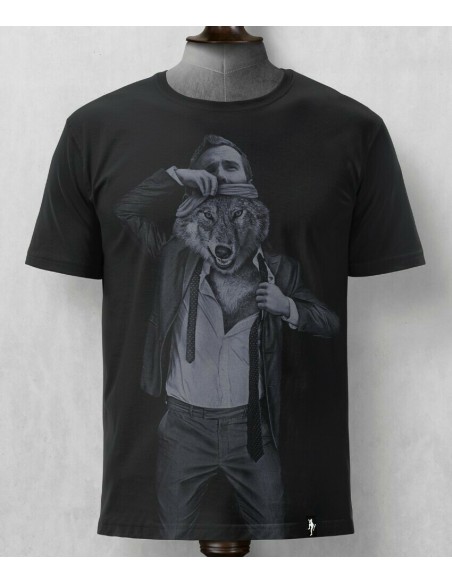CAMISETA DIRTY VELVET LOBO INTERIOR