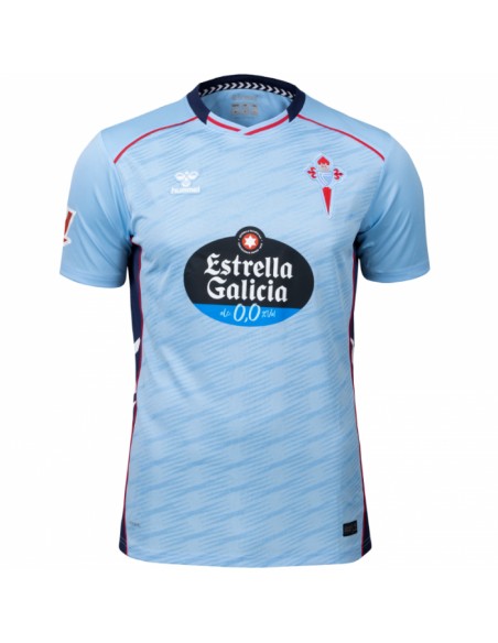 HUMMEL REAL CLUB CELTA DE VIGO 25/26 HOME JERSEY S/S KIDS