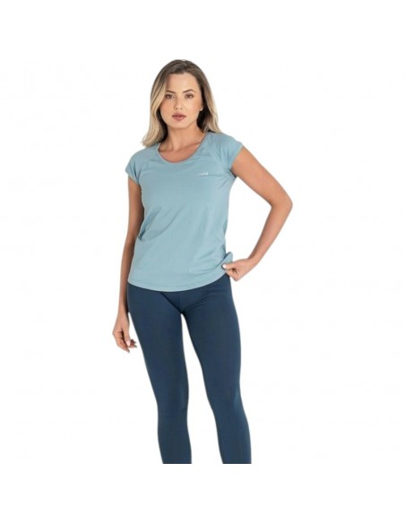 Camiseta azul Ditchil azul mujer