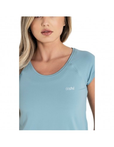 Camiseta azul Ditchil azul mujer