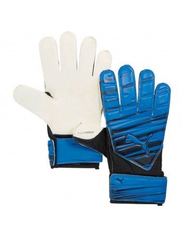Guantes portero azul puma azul