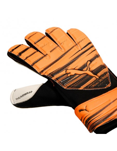 Guantes portero naranja Puma naranja