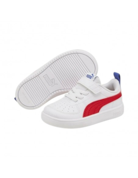 Zapatilla de Moda para UNISEX JUNIOR PUMA Rickie AC Inf BLANCO-NEGRO