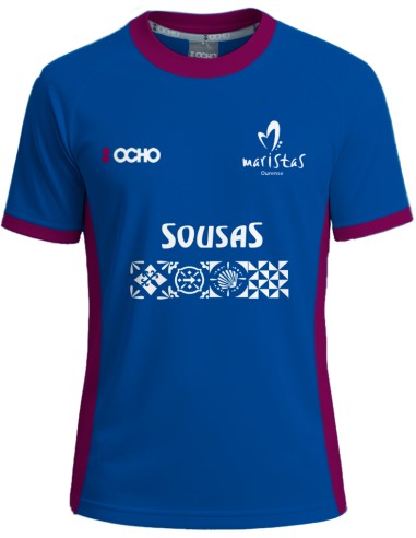 :OCHO CAMISETA VIOLETA MARISTAS FUTBOL
