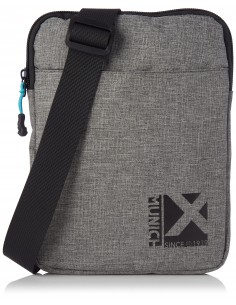 MUNICH GYM SPORTS CROSSBODY SLIM GREY MELANGE