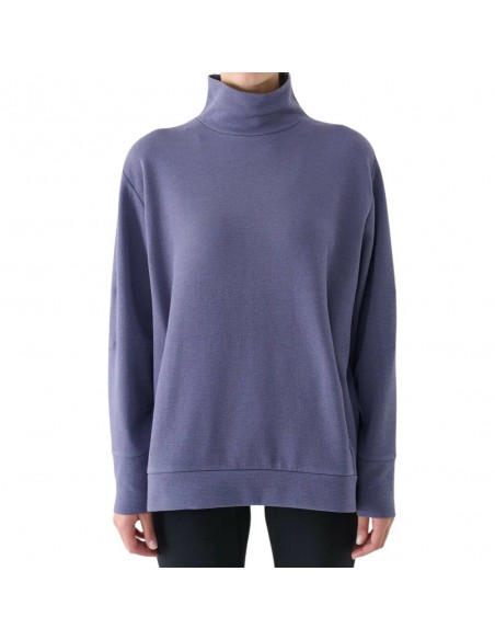 Sudadera yoga azul 4F azul mujer