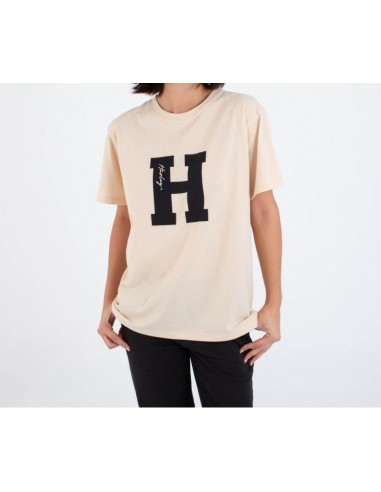 CAMISETA ALGODON MANGA CORTA MUJER HURLEY OUT RUN TEE