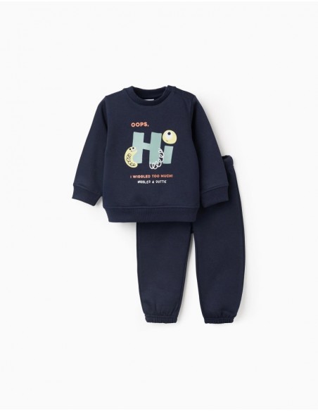 CHANDAL BEBE ZIPPY OOPS HI MARINO