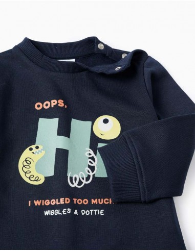 CHANDAL BEBE ZIPPY OOPS HI MARINO