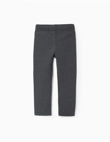MALLA NIÑA ZIPPY GRIS OSCURO