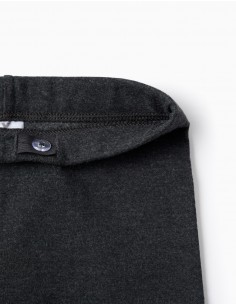 MALLA NIÑA ZIPPY GRIS OSCURO 2