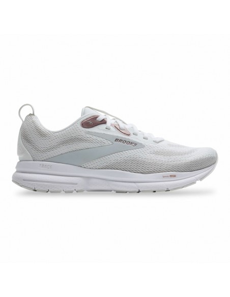 BROOKS TRACE 4  W BLANCO/GRIS