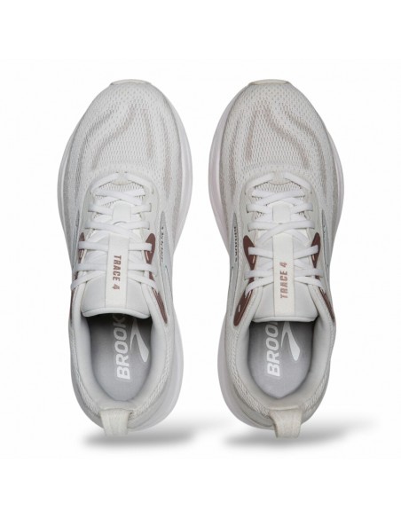 BROOKS TRACE 4  W BLANCO/GRIS