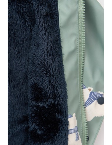 CHUBASQUERO BEBE CON FORRO INTERIOR BATELA OSITOS