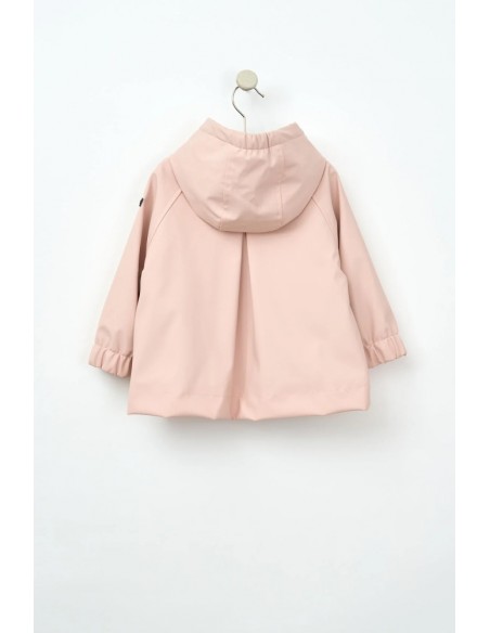 CHUBASQUERO BEBE CON FORRO INTERIOR BATELA BOTONES ANCLA