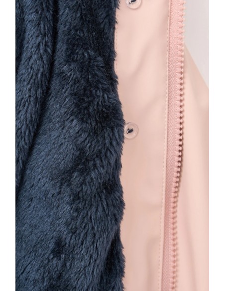 CHUBASQUERO BEBE CON FORRO INTERIOR BATELA BOTONES ANCLA