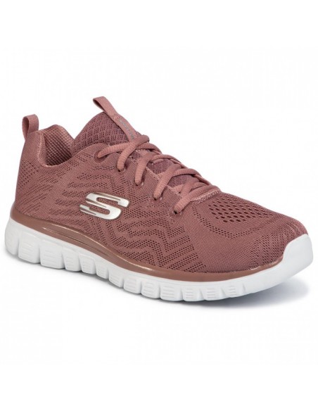 Zapatilla SKECHERS GRACEFUL GET CONNECTED 12615 MVE Rosa